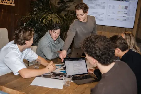 Het HYPE-team aan het werk